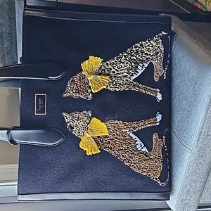 Kate Spade Manhattan Lady Leopard Tote KE416